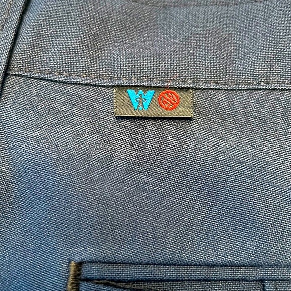 WORKRITE UNIFORM CO. NOMEX FLAME RETARDANT Navy Blue PANTS Size 40 X 34 - Picture 2 of 11